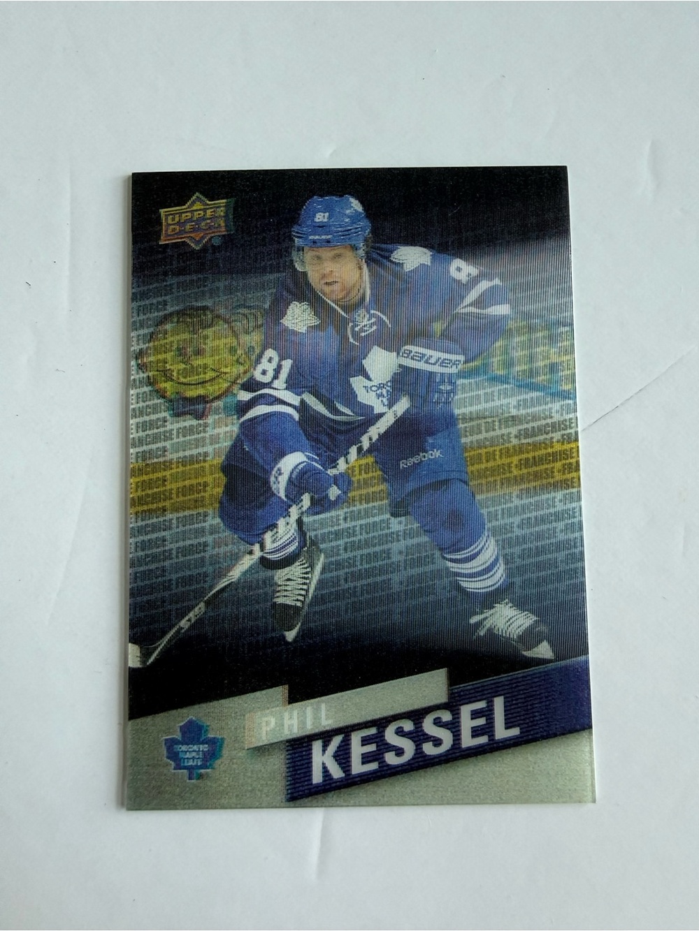 Upper Deck Phil Kessel Toronto Maple Leafs Hockey Card - Franchise Force